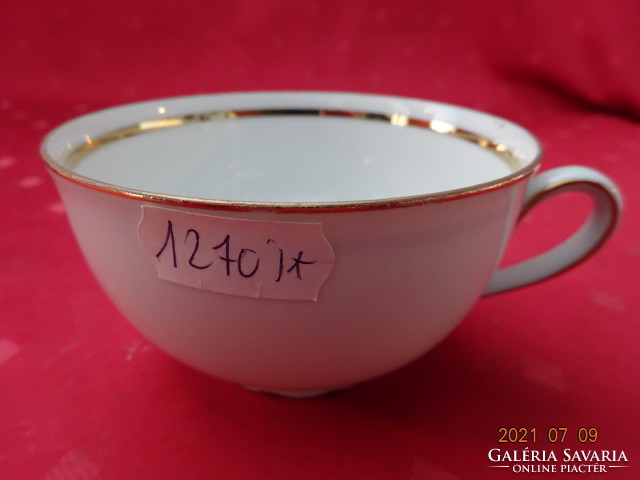 Schirnding bavaria quality porcelain teacup, diameter 9.3 cm. He has!