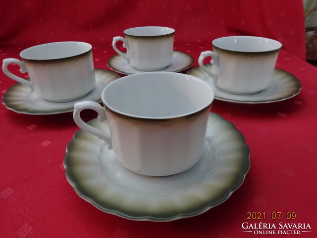 Eschenbach bavaria germany quality porcelain, teacup + placemat. He has!