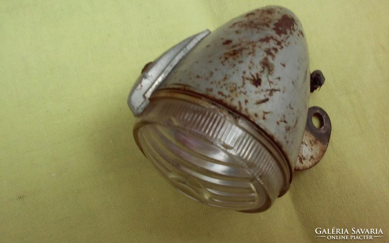 Marked retro Russian bicycle headlight