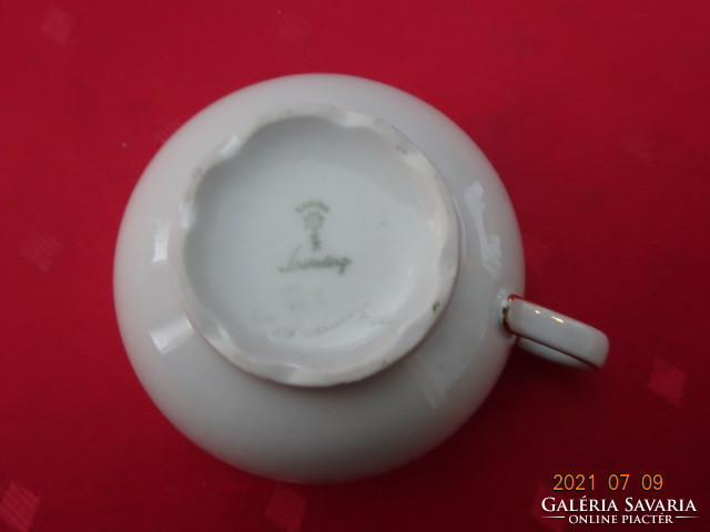 Schirnding bavaria quality porcelain teacup, diameter 9.3 cm. He has!