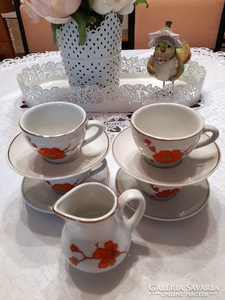 Mini porcelain coffee set