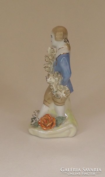 1F210 Barokk főúri figurális gyertyatartó