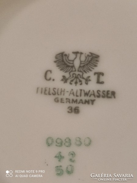 Nagyméretű szerviz tányér Altwasser