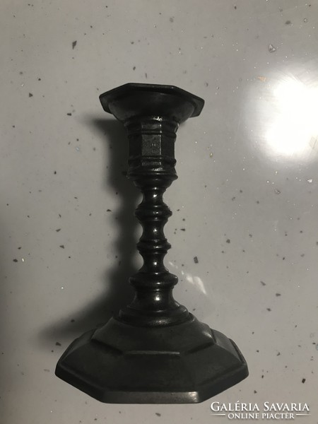 Extremely rare Renaissance pewter candle holder!