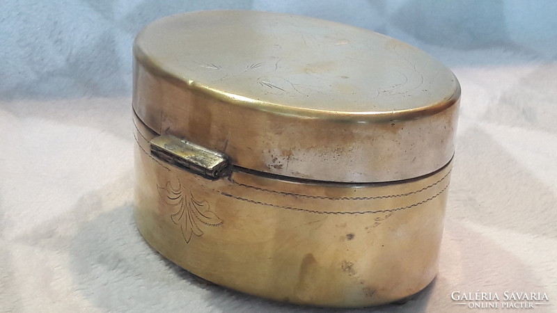 Antique silver-plated bonbonier, box, box