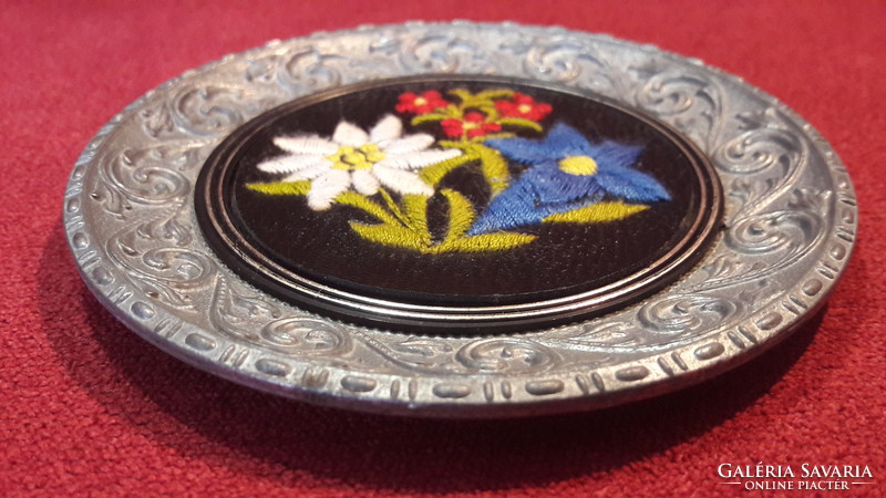 Small pewter plate 1.