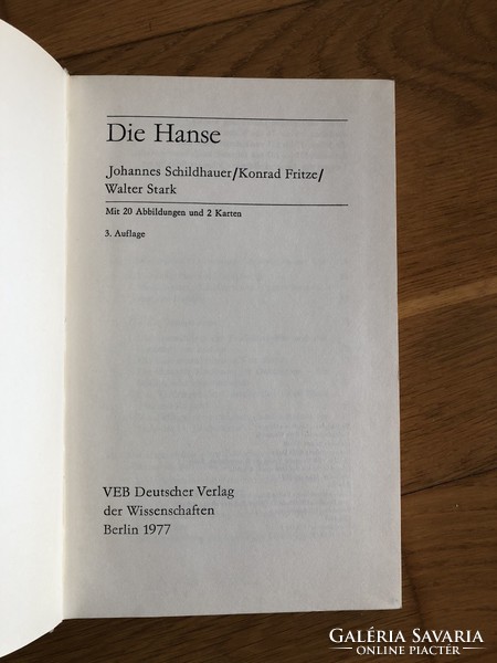 Die Hanse - Johannes Schildhauer; Konrad Fritze; Walter Stark