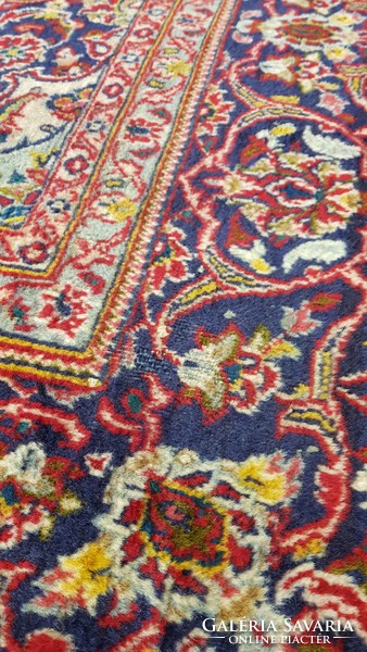 Iráni Keshan kézi csomózású gyapjú szőnyeg 200 cm X 290 cm