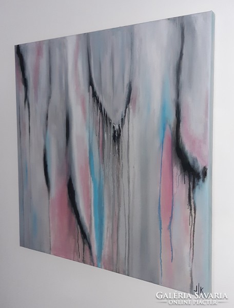 COLORS RUSH - absztrakt festmény Kuzma Lilla