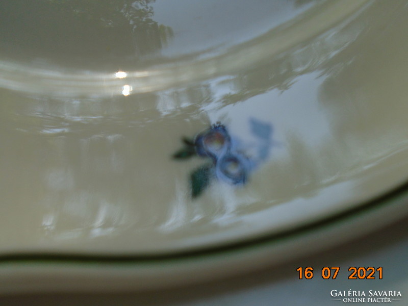 Villeroy&Boch ALT STRASSBURG rózsás virágos polikróm tányér,Merkúr jelzés