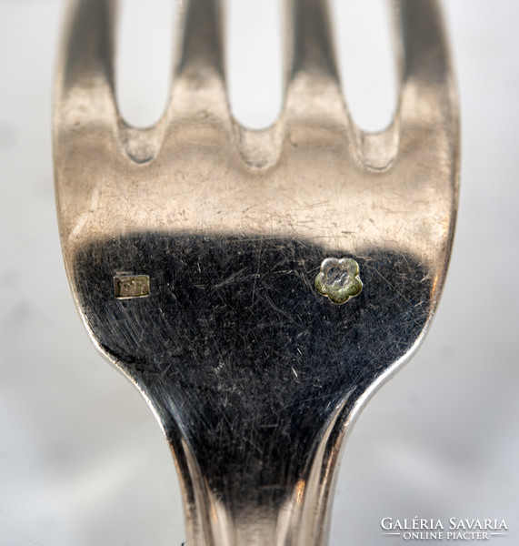 Silver cutlery set for 12 people (fm20) - franz rumwolf