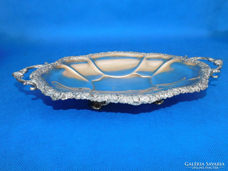 Antique silver tray 384 g