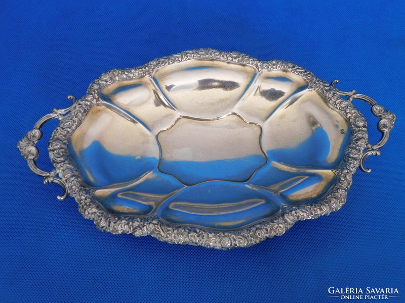 Antique silver tray 384 g