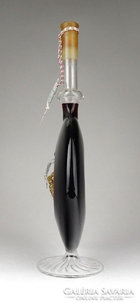 1E323 Dörgicsei Cabernet Sauvignon bor különlegesség díszes fújt üvegben 2004