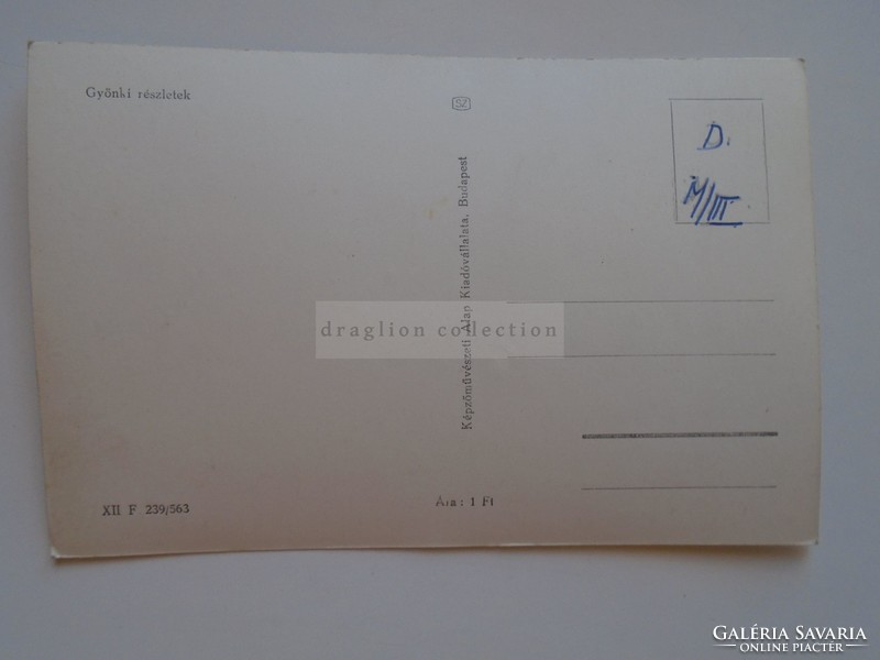 G21.341   Régi képeslap   GYÖNK   1956