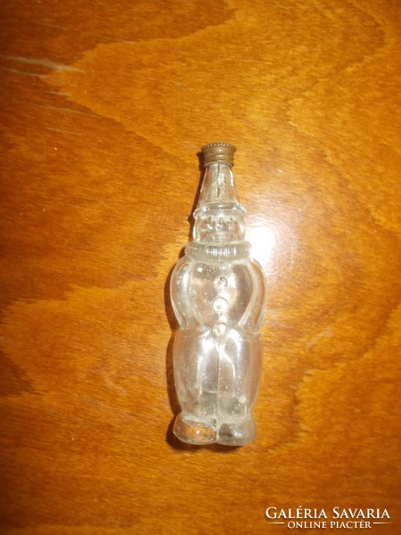 Tiny clown shaped perfume bottle 9.5cm
