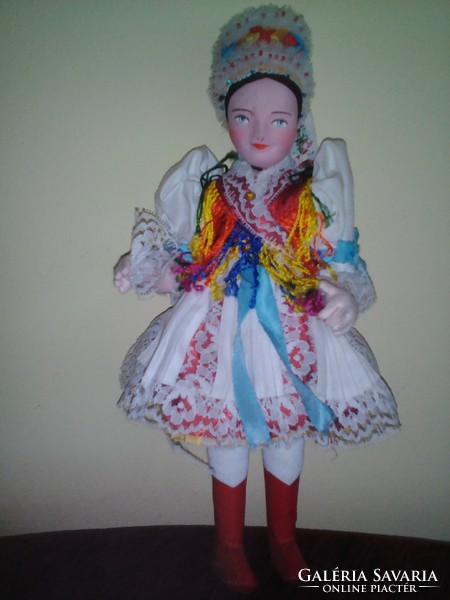 Antique folk costume doll