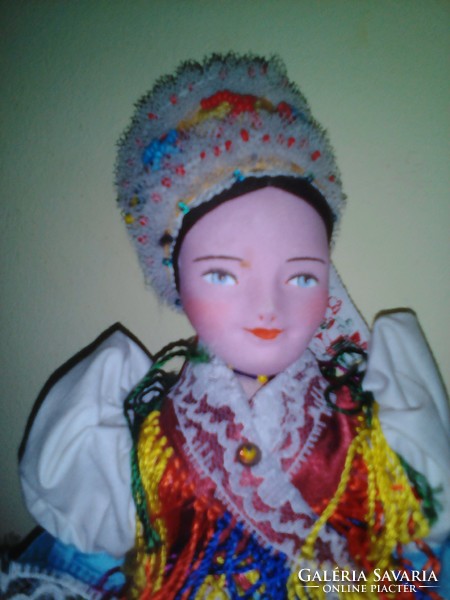 Antique folk costume doll