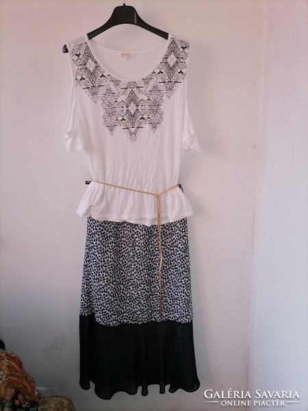 They are more beautiful than me plus size casual skirt 42 44 80-100 waist 115 hips 77 length