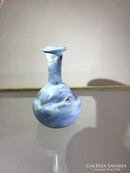 Miniatűr üveg váza  különlegesség