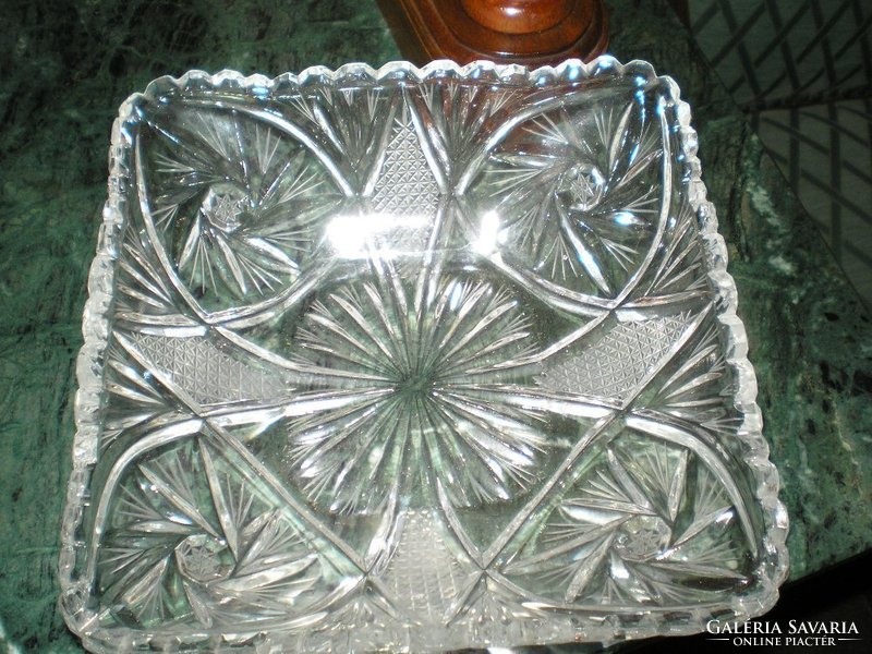 Heavy crystal bowl, excellent