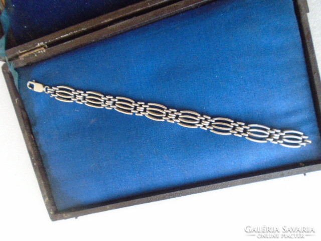 Serious thick and wide 925 silver bracelet goldsmith work
