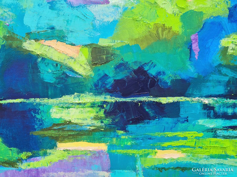 Tükröződések 8. (50x50cm)