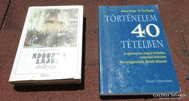 History in 40 items - universal and Hungarian history / Kossuth's heritage