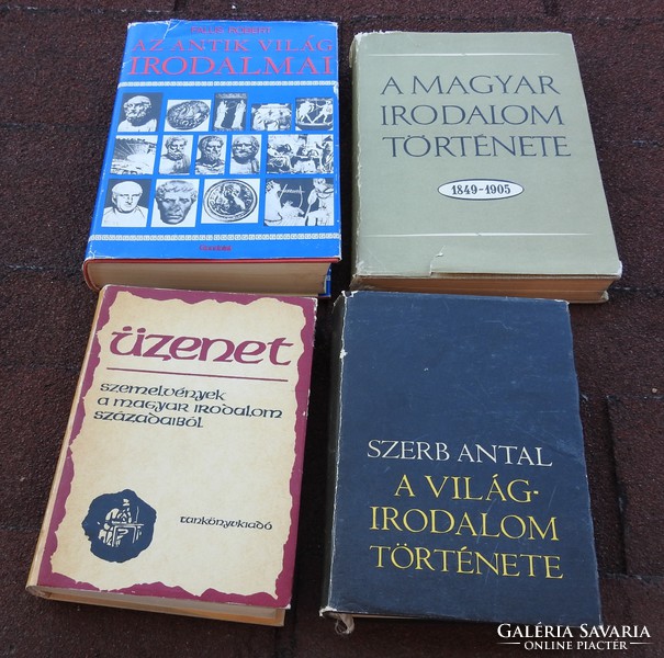 History of world literature and Hungarian literature / Serbian Antal, etc...