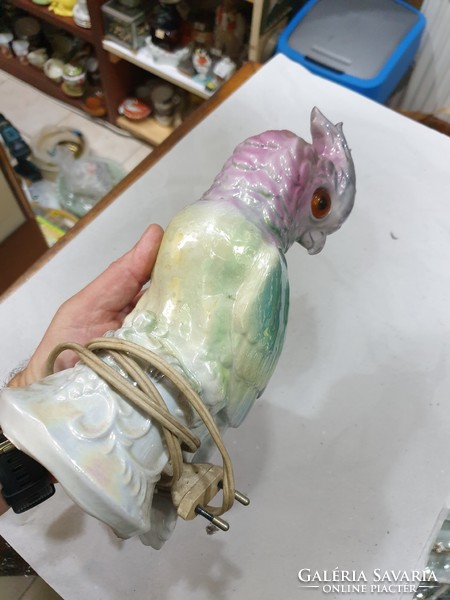Régi porcelán lámpa