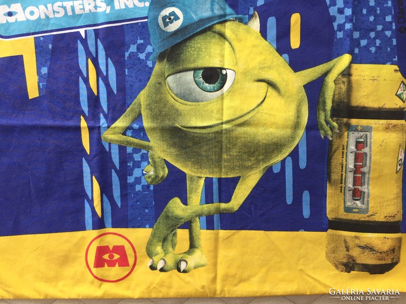 Eredeti jelzett Disney- Pixar termék, Monster Inc. film - párnahuzat, díszpárna