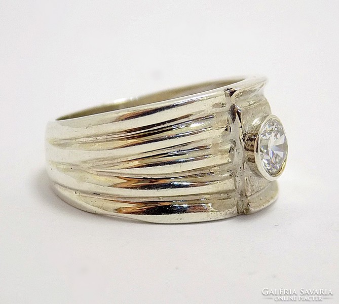 Köves ezüst gyűrű (ZAL-Ag96730)