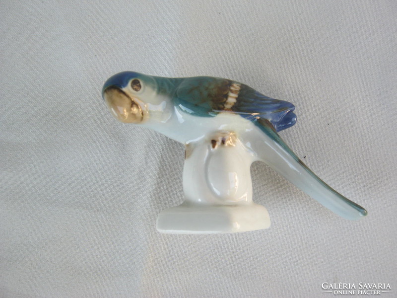Retro ... Royal dux porcelain parrot