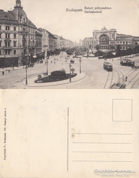 Budapest Keleti pályaudvar kb1910 RK Magyar Hungary