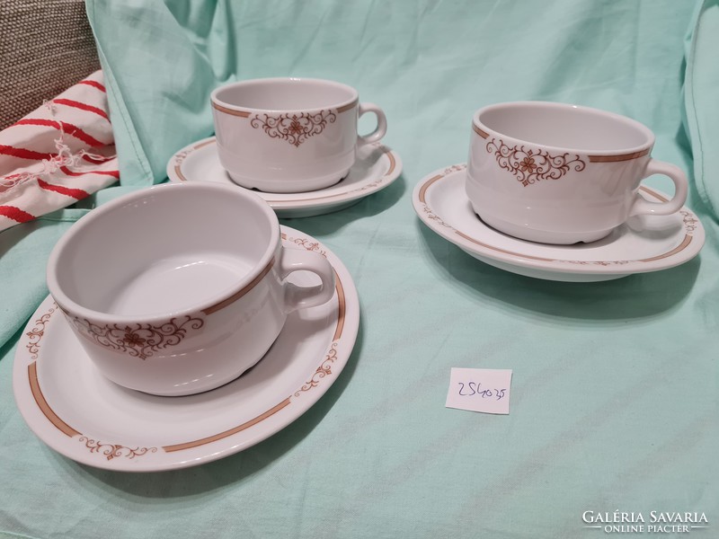 Alföldi 3 teacups + base 17 cm