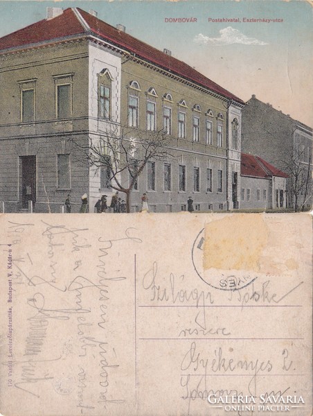 Dombovár Postahivatal Eszterházy utca kb1920 RK Magyar Hungary