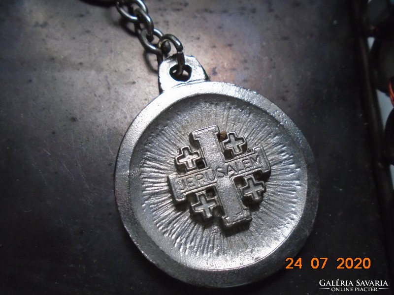 Gethsemane Jerusalem commemorative coin with key ring