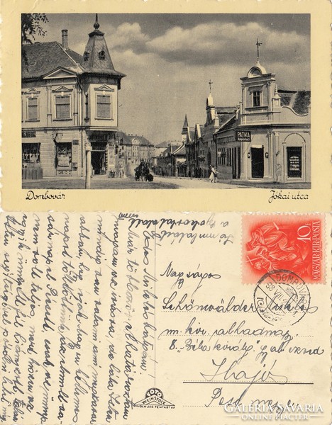 Dombovár Jókai utca 1938 RK Magyar Hungary