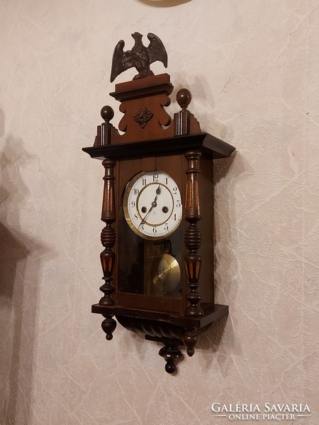 Antique fabulous Junghans wall clock!