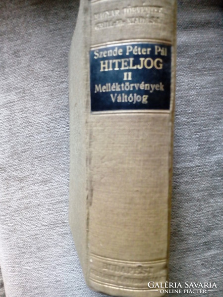 Magyar Hiteljog II. kötet (1930)