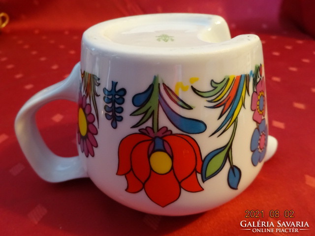 The upper part of the Hollóháza porcelain coffee maker, with a tulip pattern. He has!