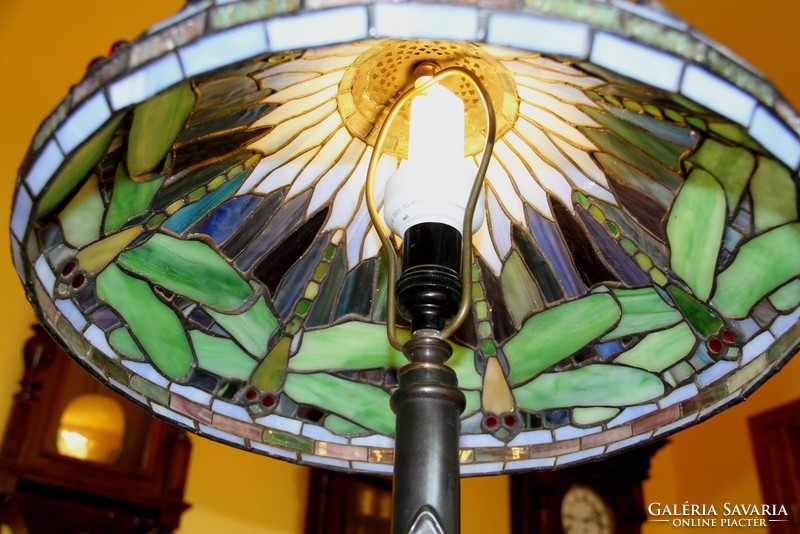 Tiffany dragonfly lamp with heavy base, 60 cm