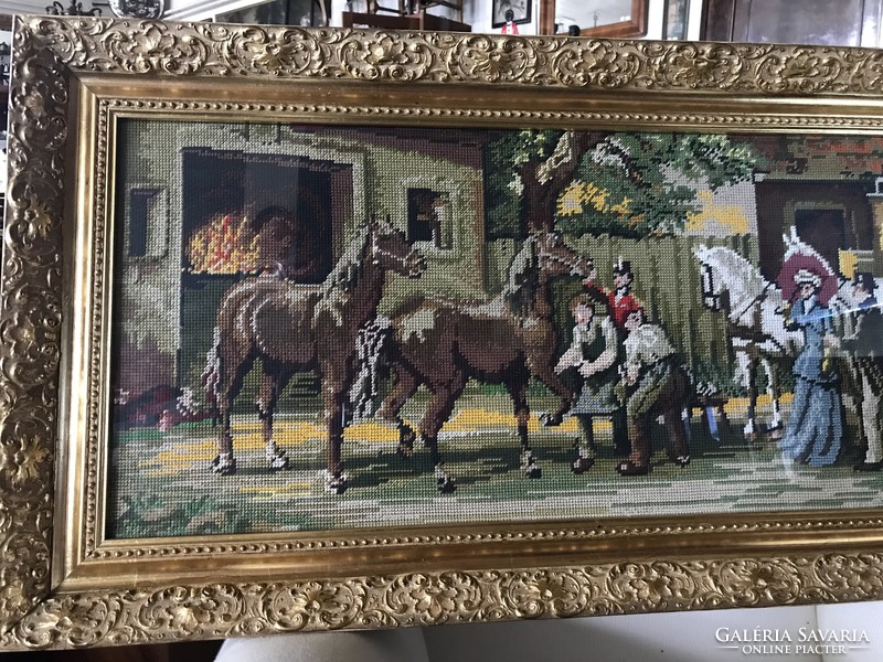 Tapestry tapestry in a beautiful flawless frame