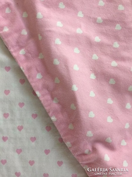 Gyönyörű rózsaszín ágynemű garnitúra kislánynak