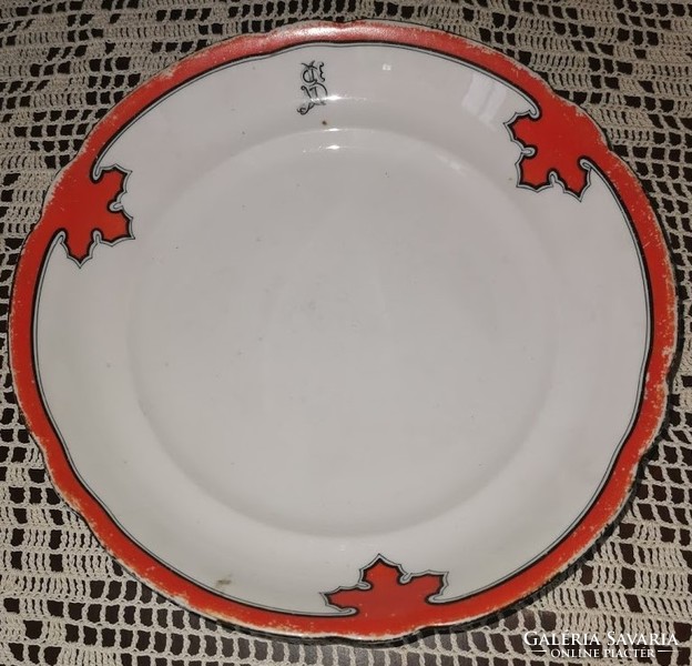 Antik porcelán tányér, 19. század