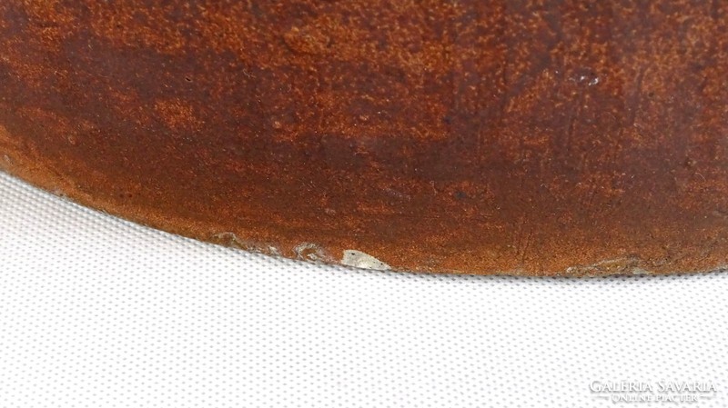 1F535 Hatalmas antik kőcserép edény 53 cm