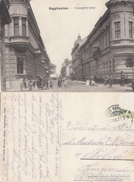 Nagykanizsa Csengery utca 1916 RK Magyar Hungary