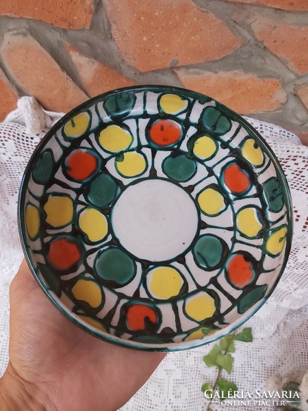 Collector's beautiful szombathy zsuzsa applied art bowls, 2 bowls, nostalgia pieces