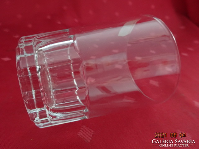 Glass wine glass, height 8 cm, diameter 6.4 cm. He has!