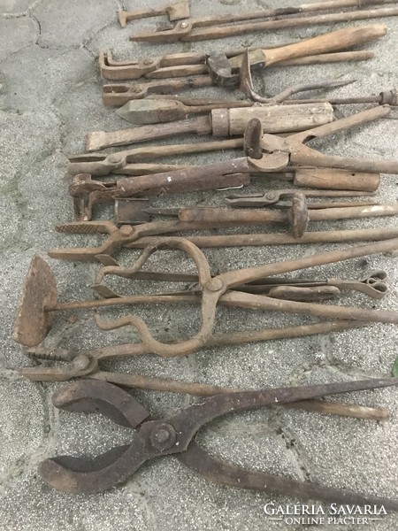 That's all?! For a museum!!! 120-year-old horseshoe tools!